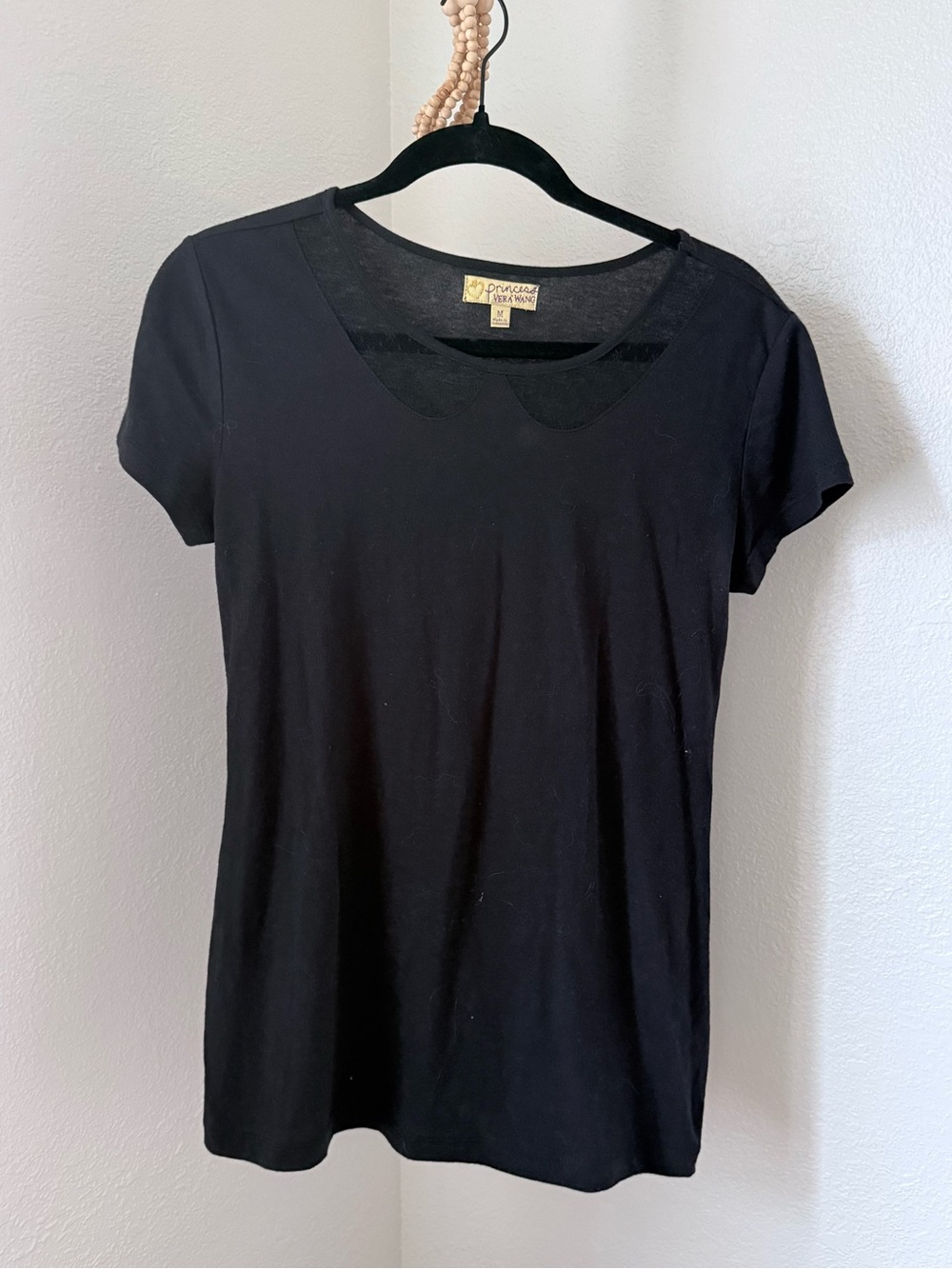 Princess Vera Wang black top